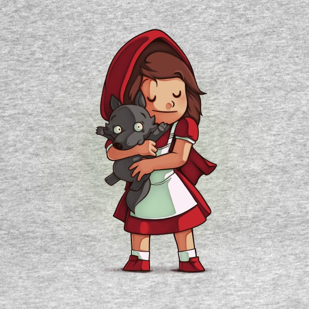 Little Red & Wolf by Naolito